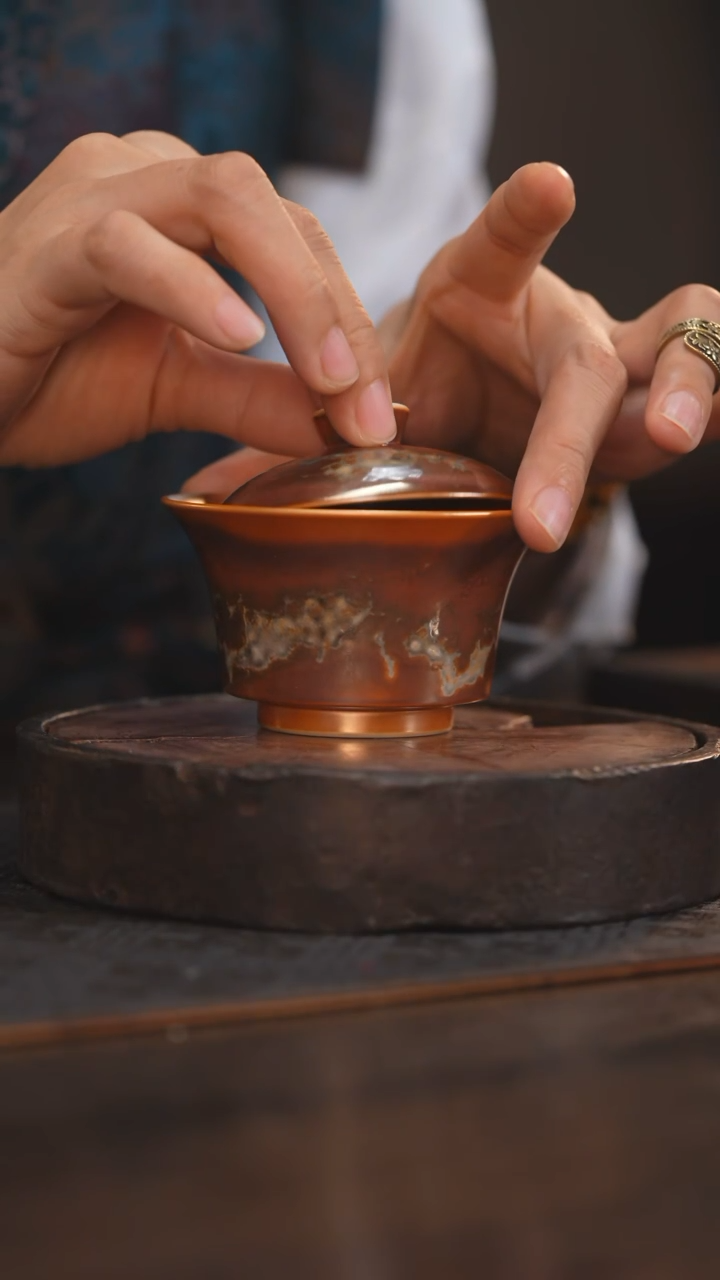 【闪购商品】杯41柴烧柴房陶瓷｜盖碗一物一拍