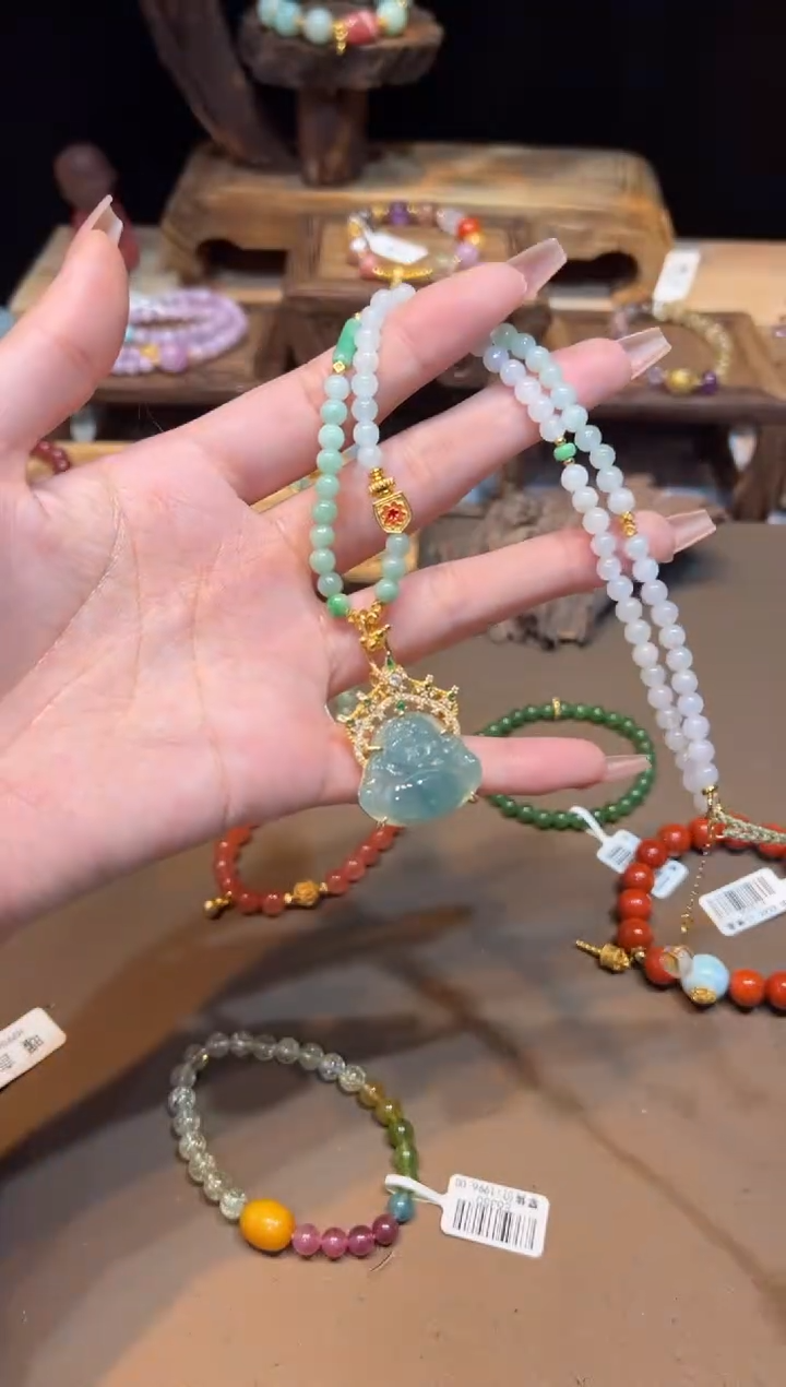 【闪购商品】翡翠手饰未镶嵌手饰@@Z2680