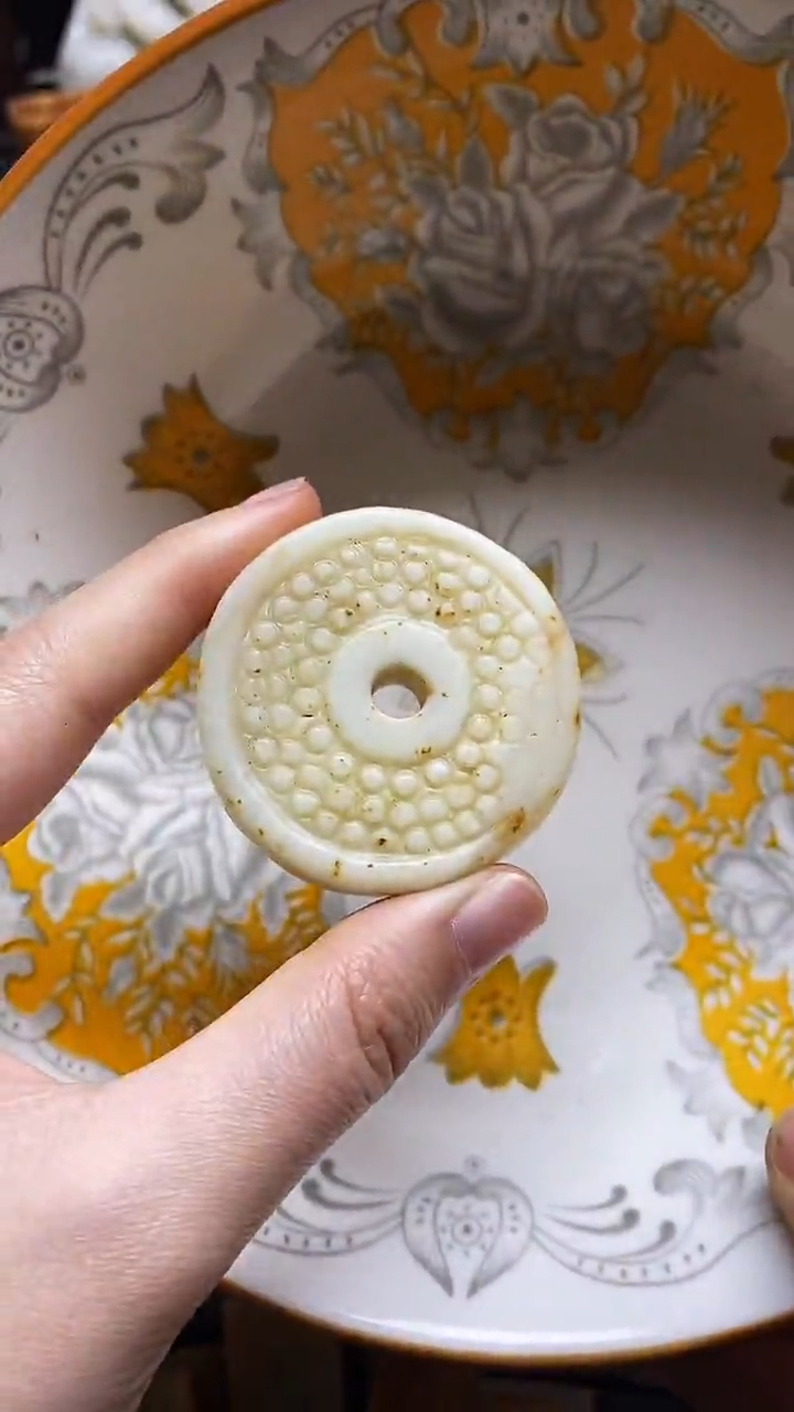 【闪购商品】瓷片瓷片 瓷器 摆件1个