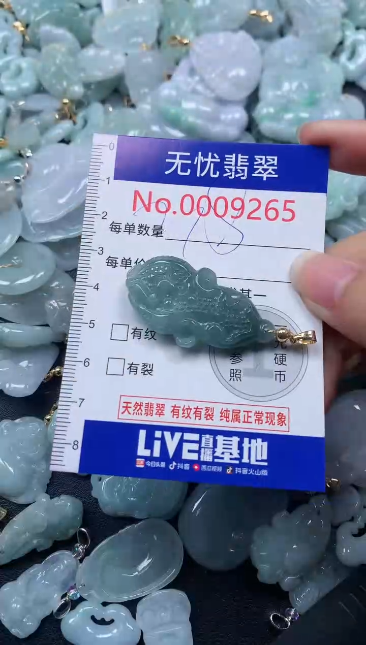 颈饰未镶嵌翡翠9265