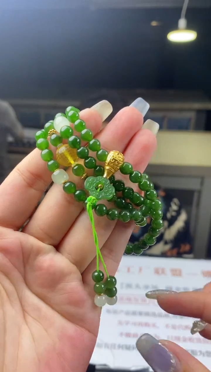 和田玉银S925镶嵌项链多样性-项链-E39