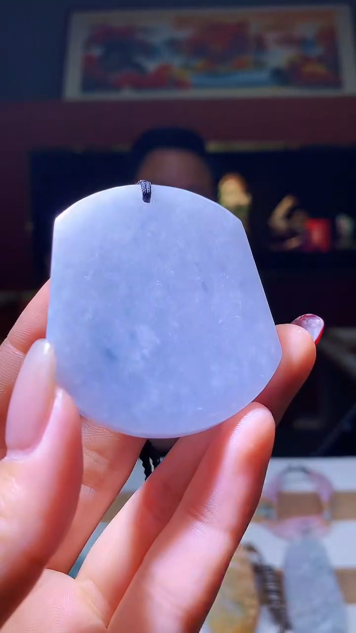 【闪购商品】定制翡翠未镶嵌1034hm-毛货挂件11