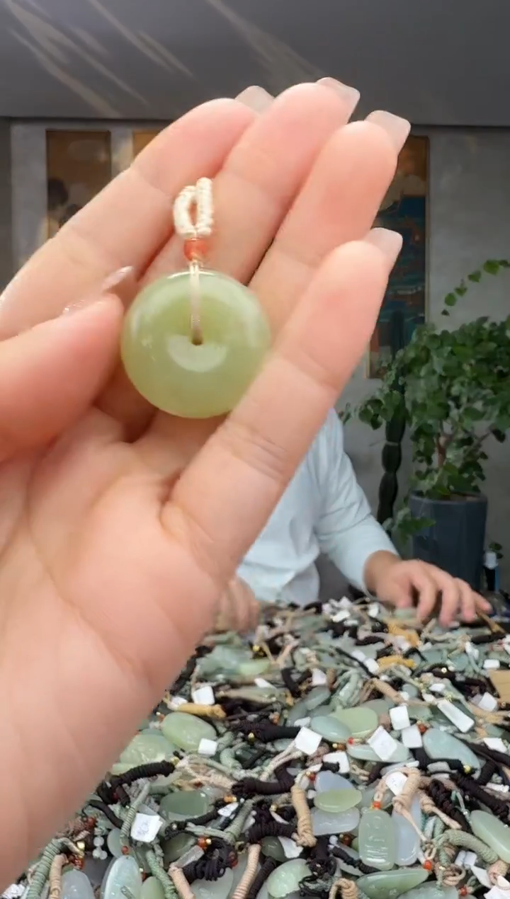 颈饰未镶嵌和田玉拍一发一多样性发货