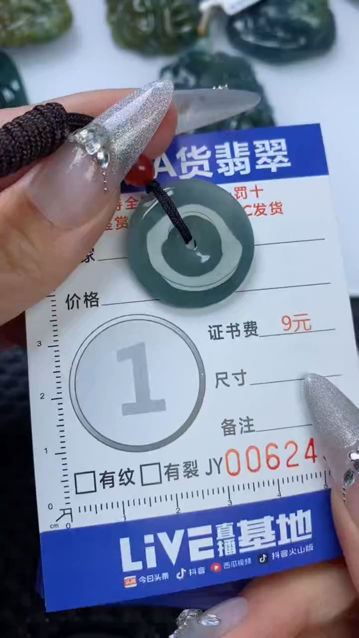 【闪购商品】翡翠颈饰未镶嵌11111111111111111