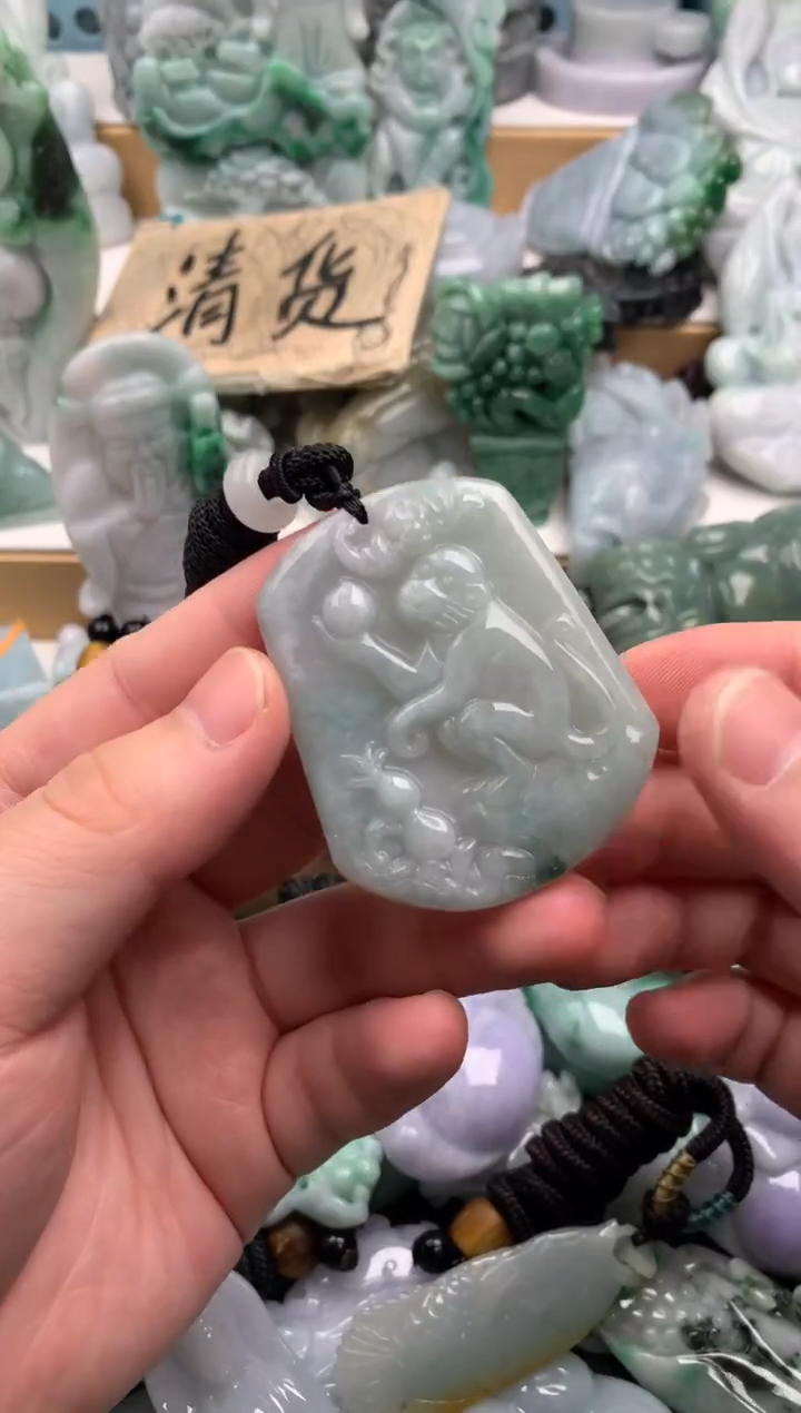 吊坠(不含链)未镶嵌翡翠1