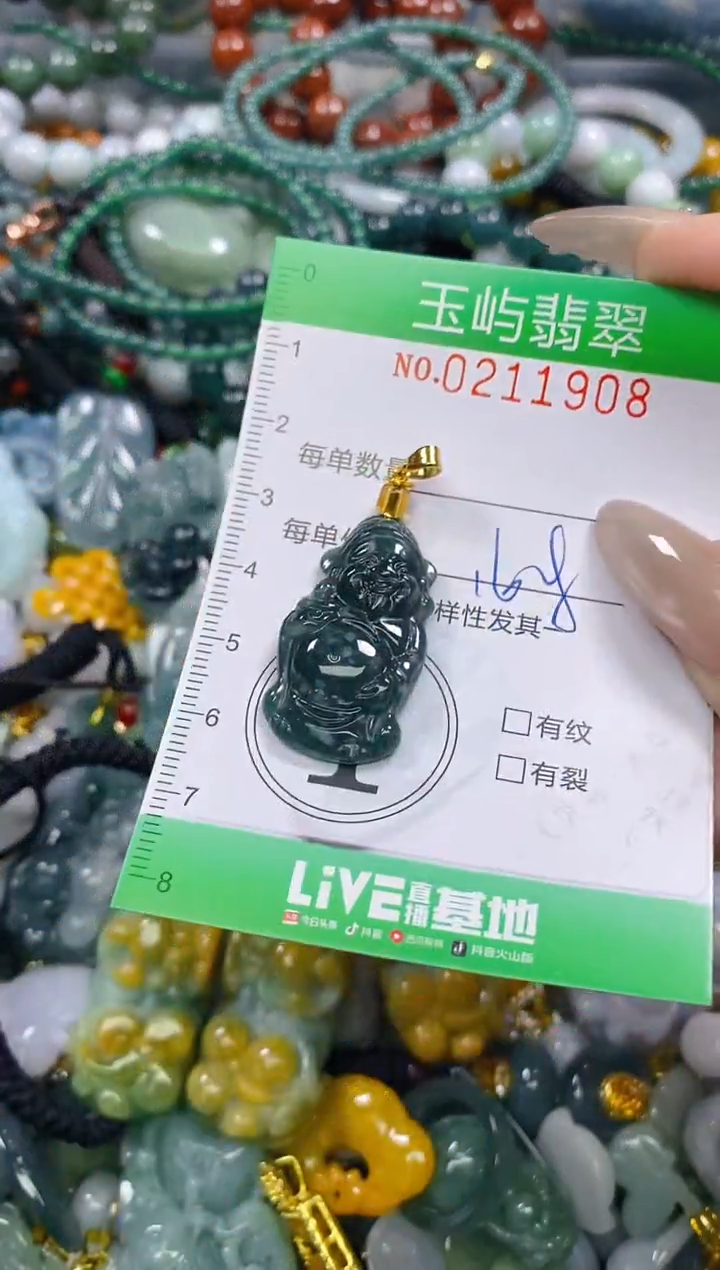 颈饰未镶嵌翡翠闪购0211908