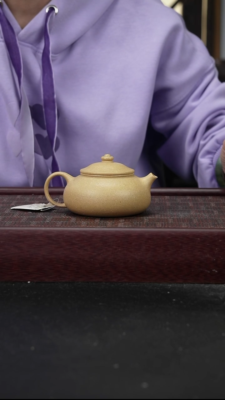 茶壶紫砂xj本绿 寒江