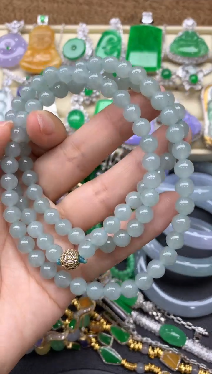 【闪购商品】翡翠手链未镶嵌121-中国好珍宝