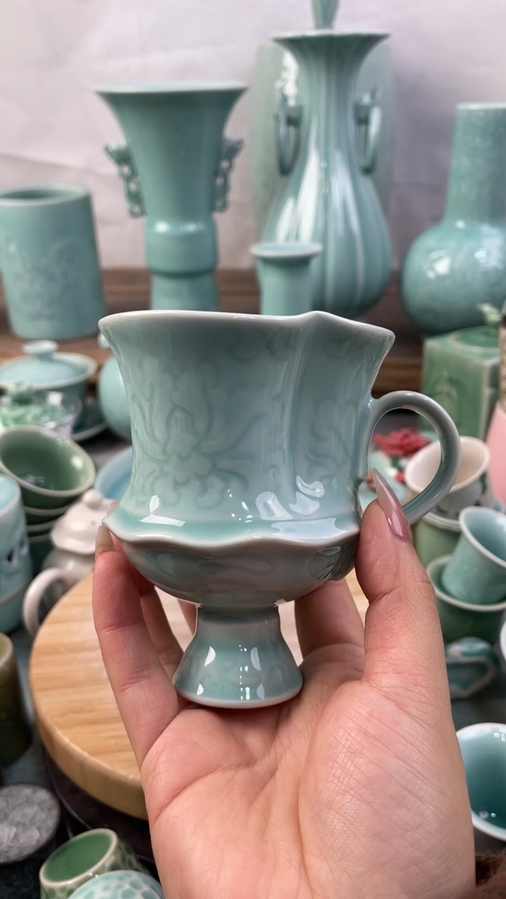 【闪购商品】特价福利 微瑕 慧仙青瓷