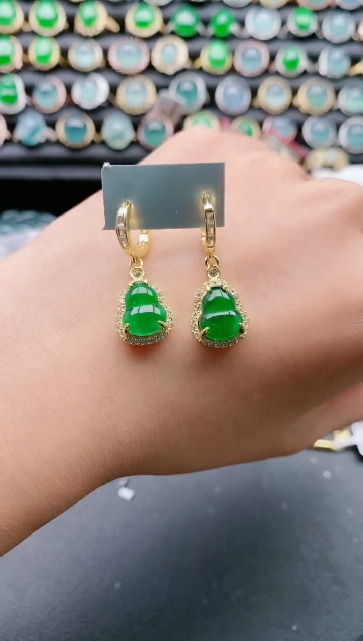 【闪购商品】翡翠戒指银S925镶嵌111111111