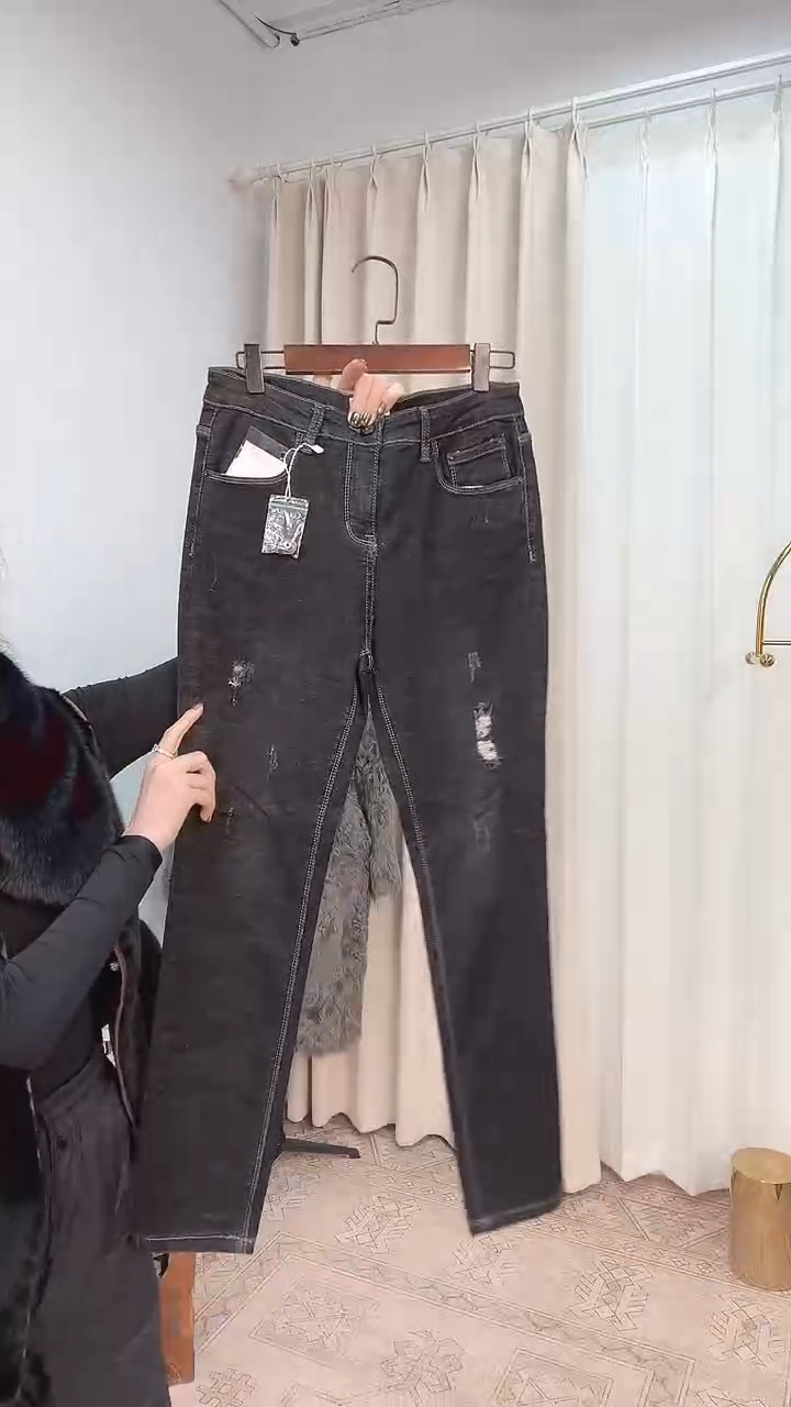 YEVACHAO女士时尚搭配29裤子