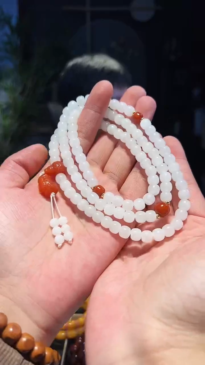 【闪购商品】和田玉手串未镶嵌108多圈