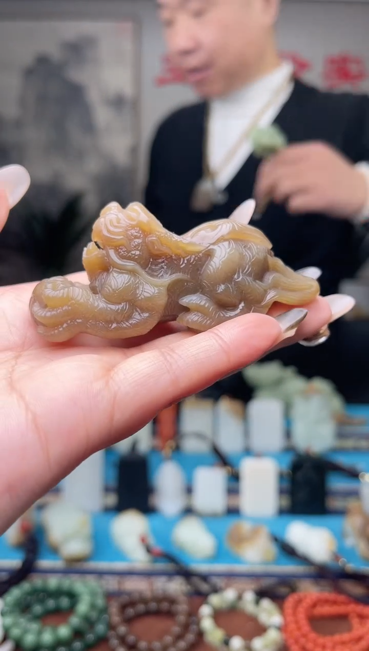 【闪购商品】和田玉挂件未镶嵌1