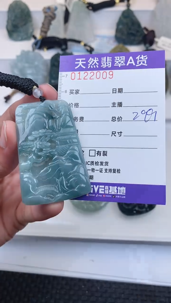 【闪购商品】翡翠颈饰未镶嵌         009