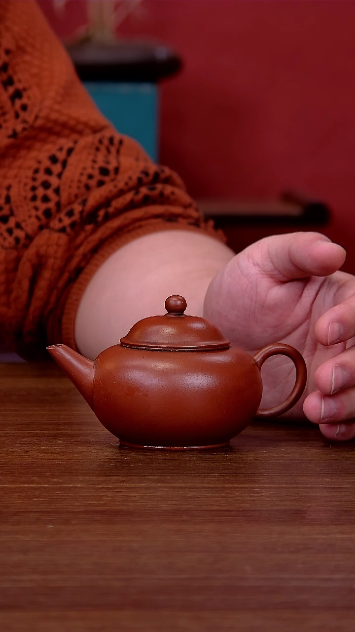 【闪购商品】紫砂茶壶墨渊斋薄胎水平壶
