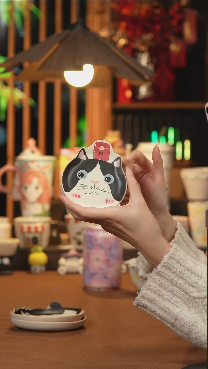 【闪购商品】摆件E098文创纯手工手绘