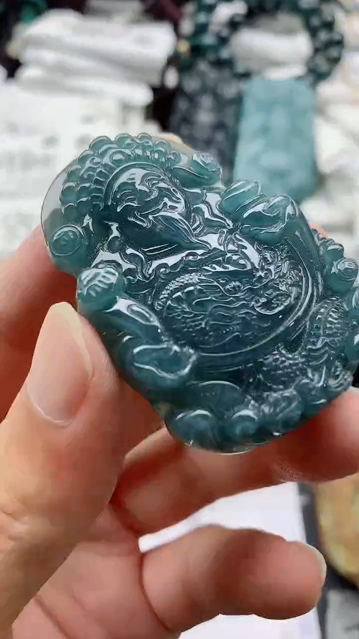 翡翠未镶嵌颈饰888