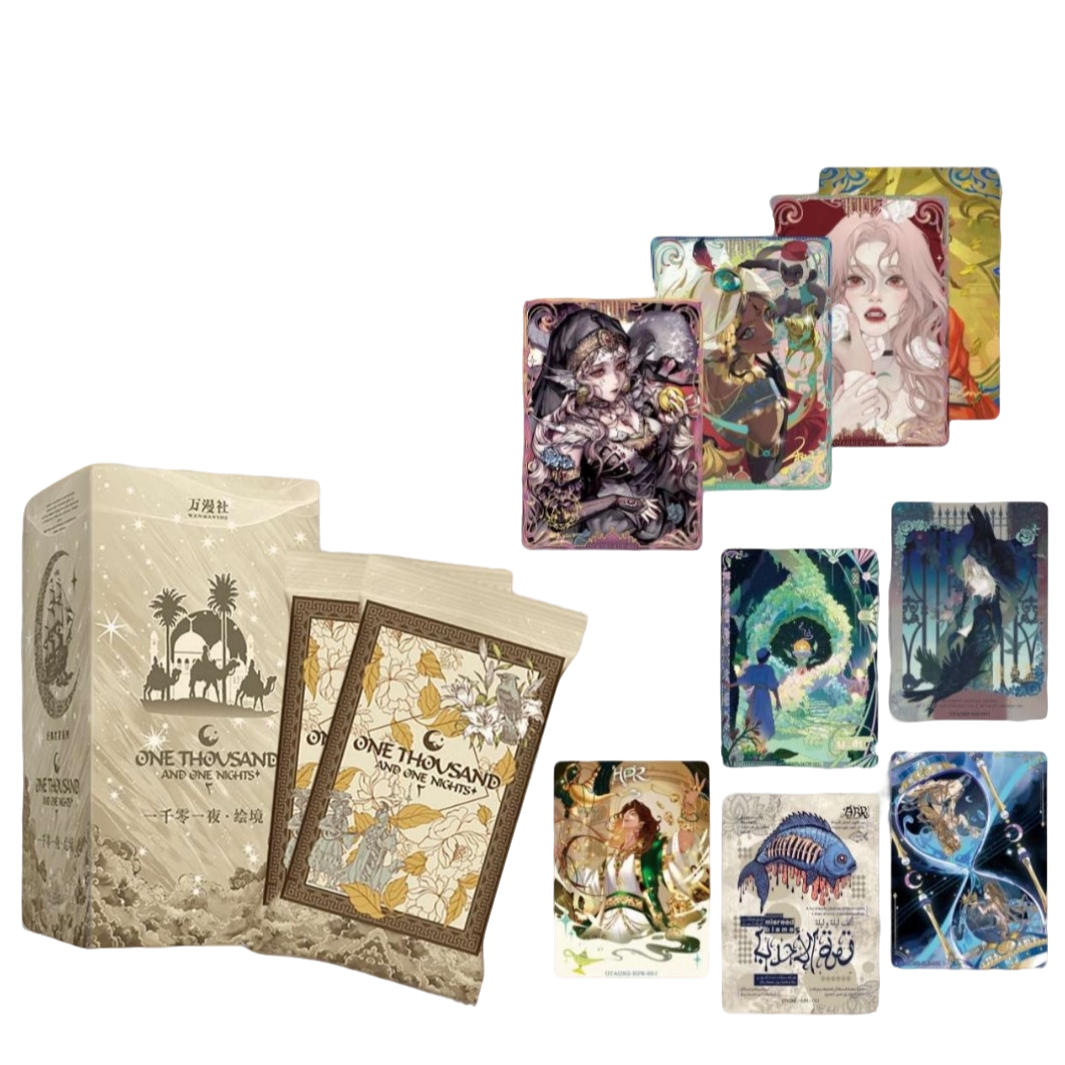 【玩法合集】万漫社《一千零一夜2》艺术家系列收藏卡牌盲盒代拆