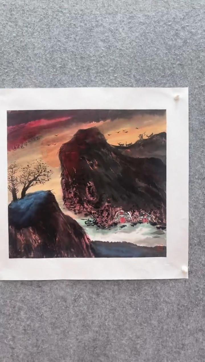 国画长城丹青书画院李老师精品画作