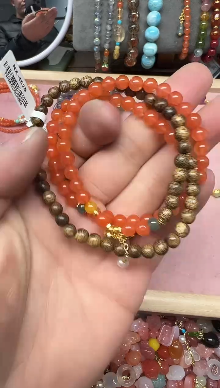 【闪购商品】南红玛瑙手串未镶嵌沉香