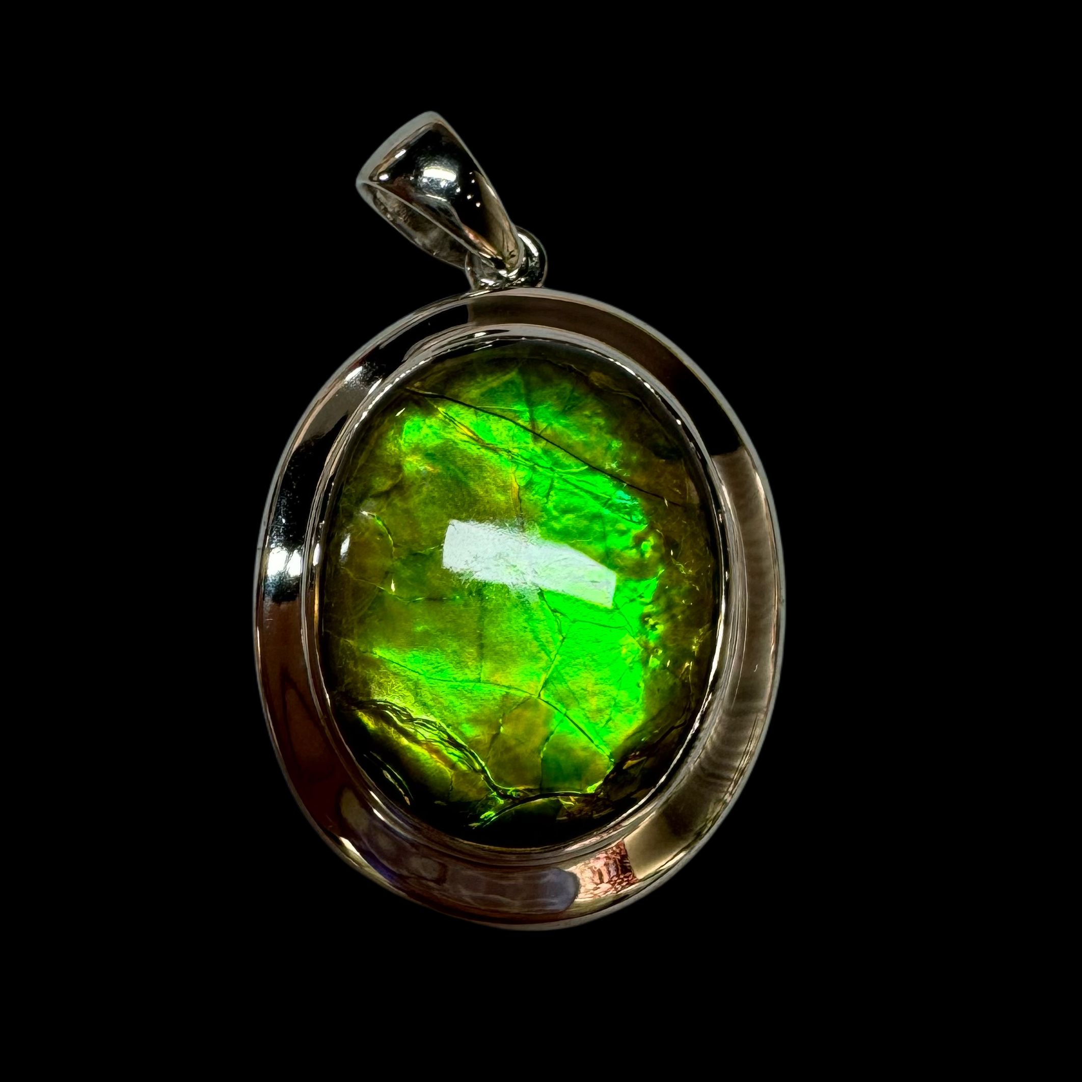 【斑彩石】24mm BC 产地：加拿大 贝壳T9