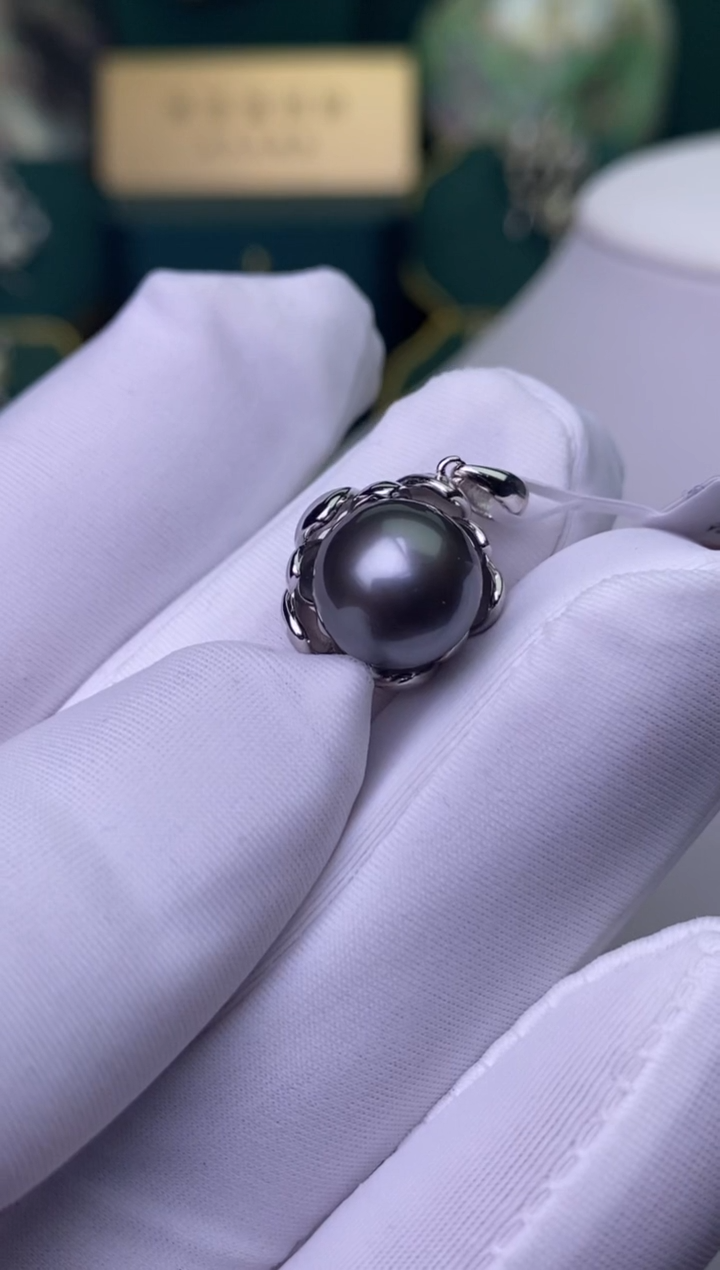 【闪购商品】海水珍珠颈饰银S925镶嵌1