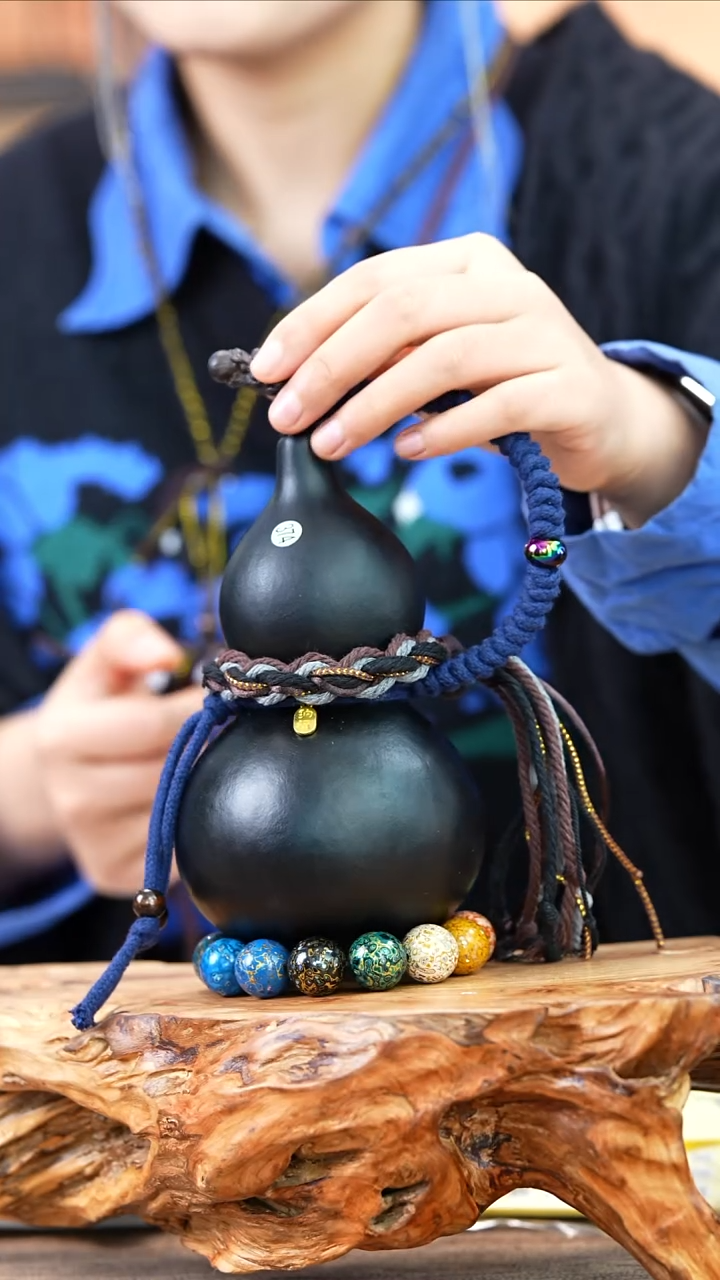 【闪购商品】374—光岳葫天然大漆酒葫芦不含漆珠