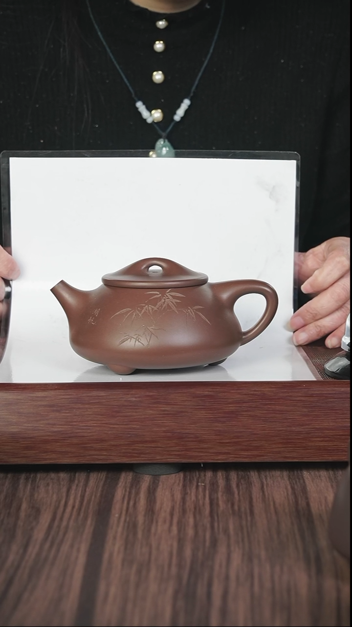 【闪购商品】紫砂茶壶一比一 复刻 景舟石瓢