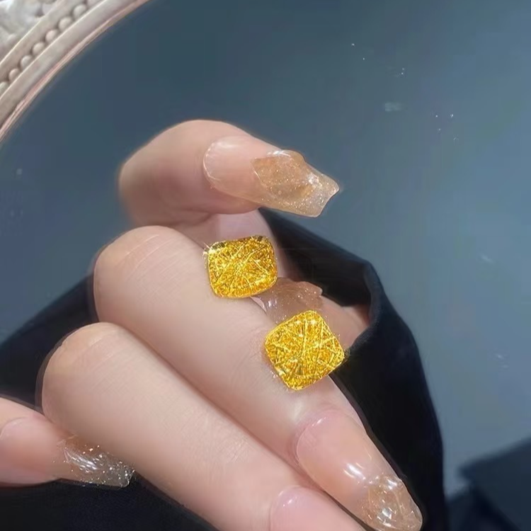 爆闪小方糖耳钉 女神节7.5折宠粉价