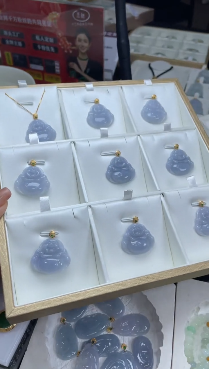 【闪购商品】定制翡翠18K金镶嵌DDH90301/多样性发一件