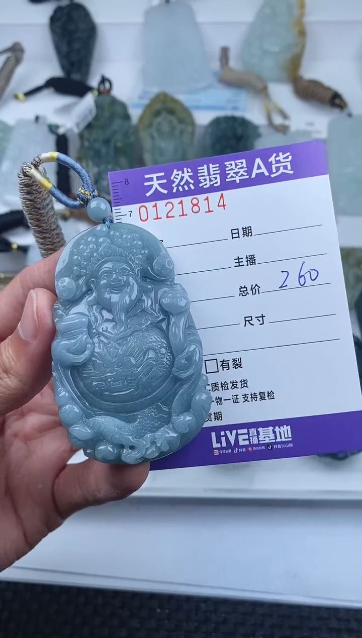 【闪购商品】翡翠颈饰未镶嵌       814
