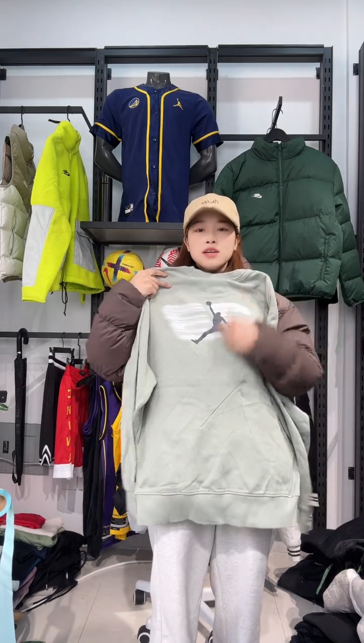 3425闪购编码 Nike/Jordan运动卫衣裤以直播间过款为准 尺码  xl