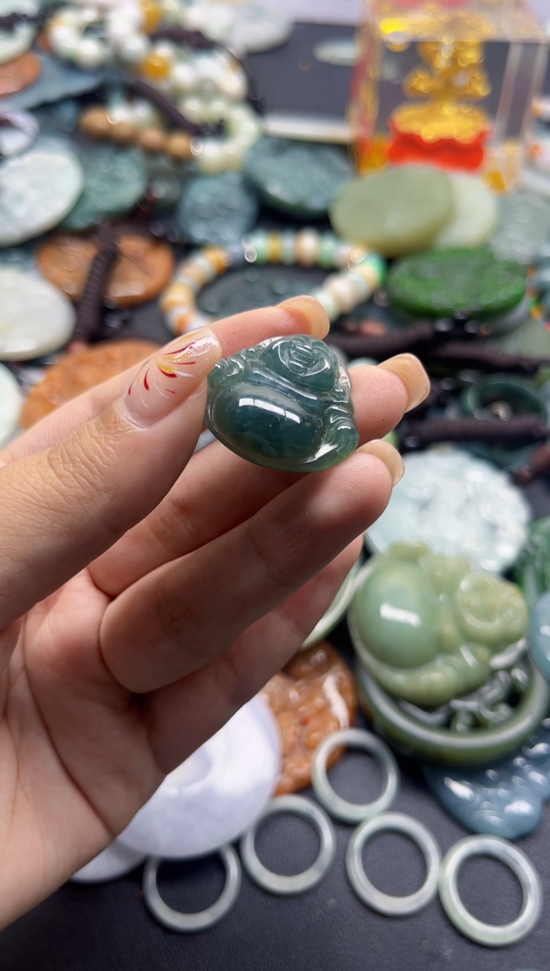 【闪购商品】翡翠颈饰未镶嵌翡翠