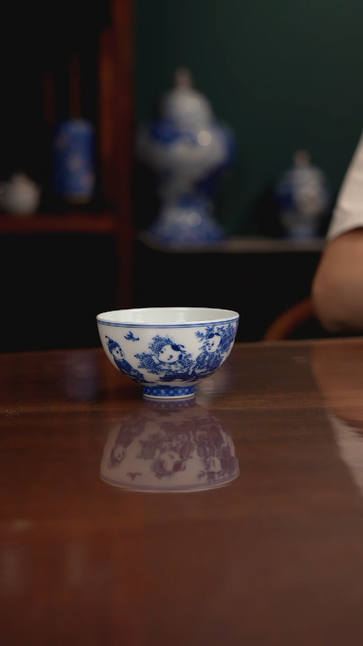 晓竹窑 童子主人杯