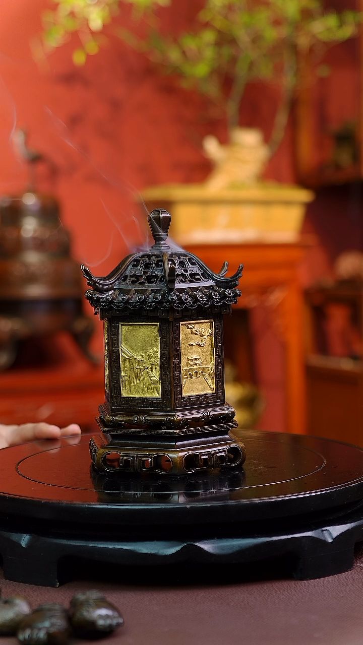 【闪购商品】姑苏六景熏香炉            