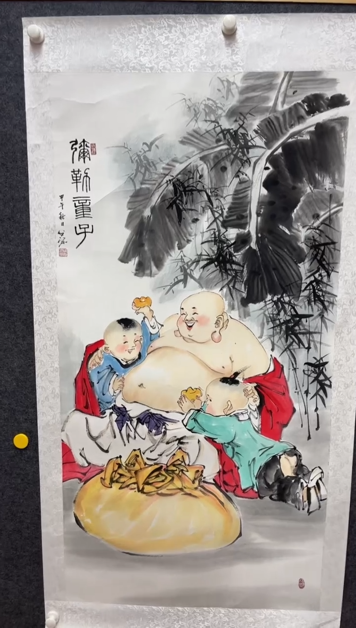 【闪购商品】绘画陈发源-国画-8平尺-金