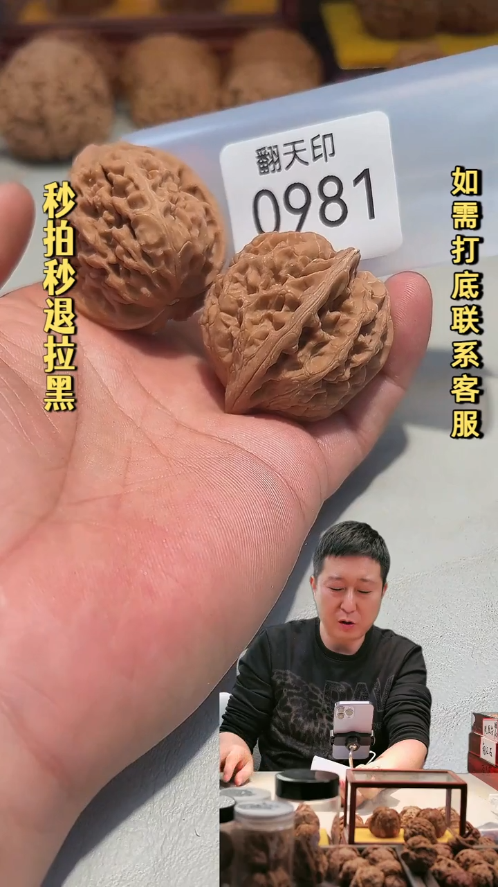 吊坠文玩核桃0981凤凰台39