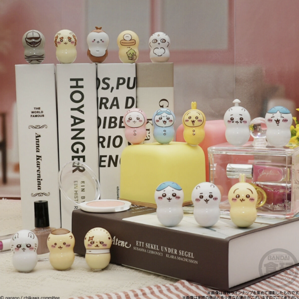 正品日本吉伊卡哇chiikawa转转花生米不倒翁盲袋摆件潮玩盲盒萌粒