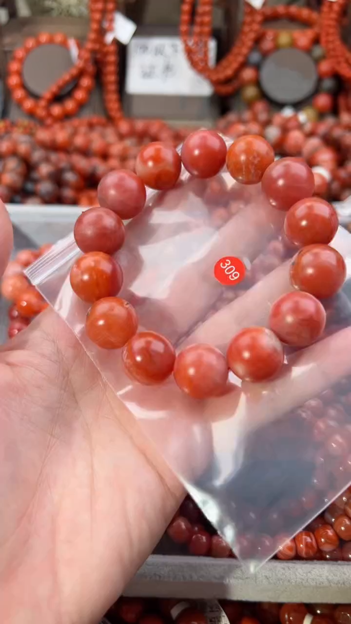 【闪购商品】南红玛瑙手串未镶嵌16