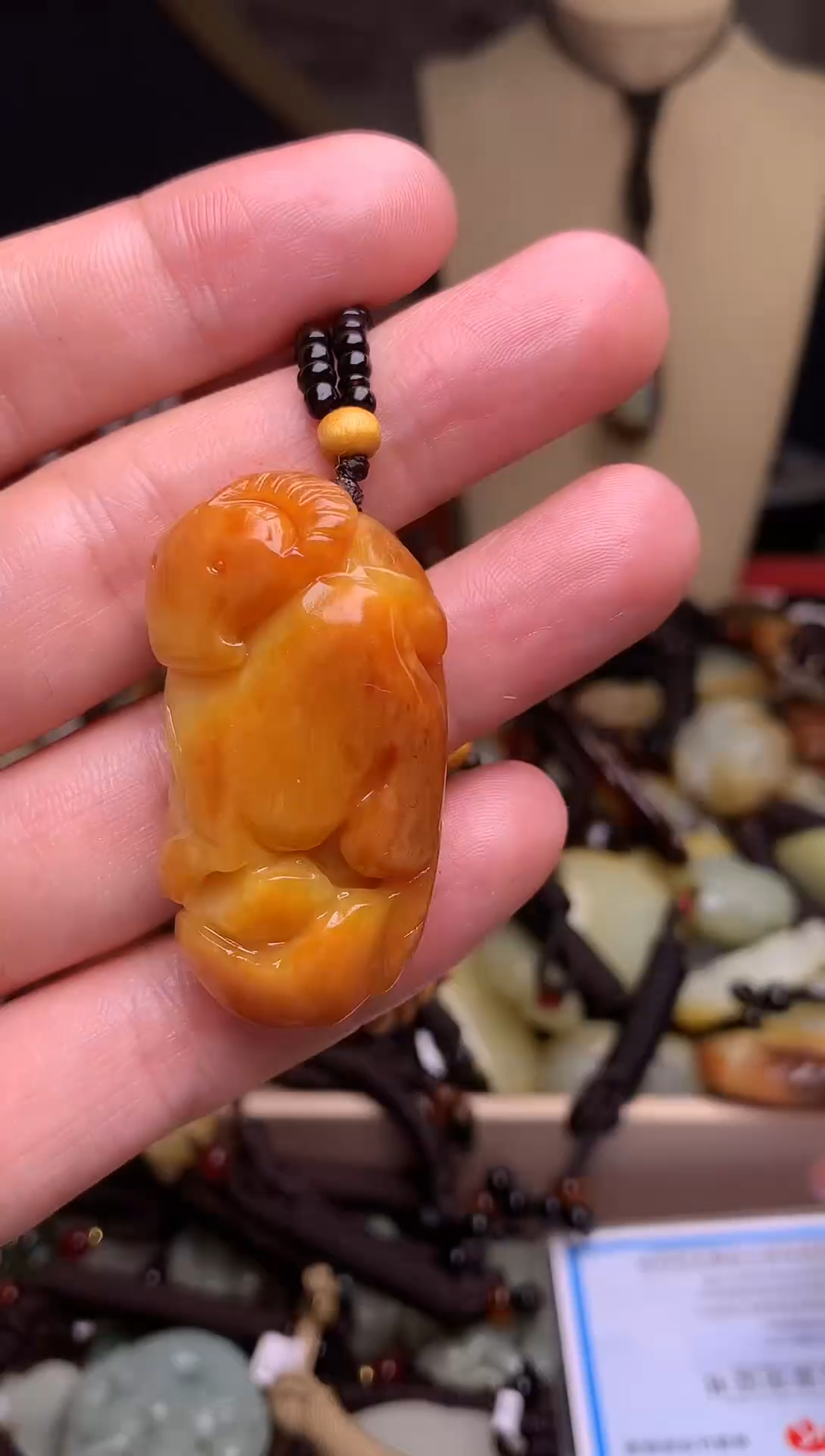 颈饰未镶嵌和田玉新疆料青海料清水和田玉吊坠