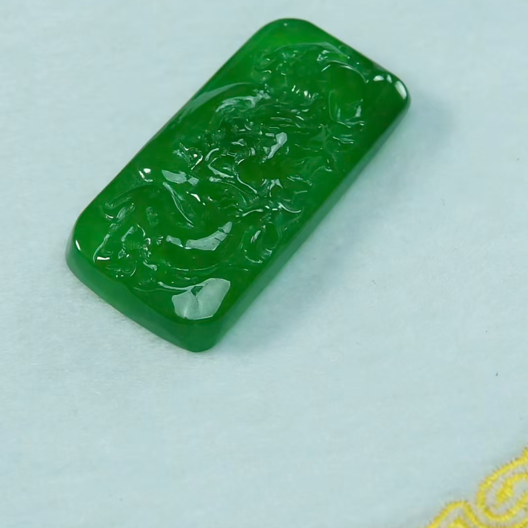 《清代》翡翠  楚韵汉风收藏馆 鸟牌