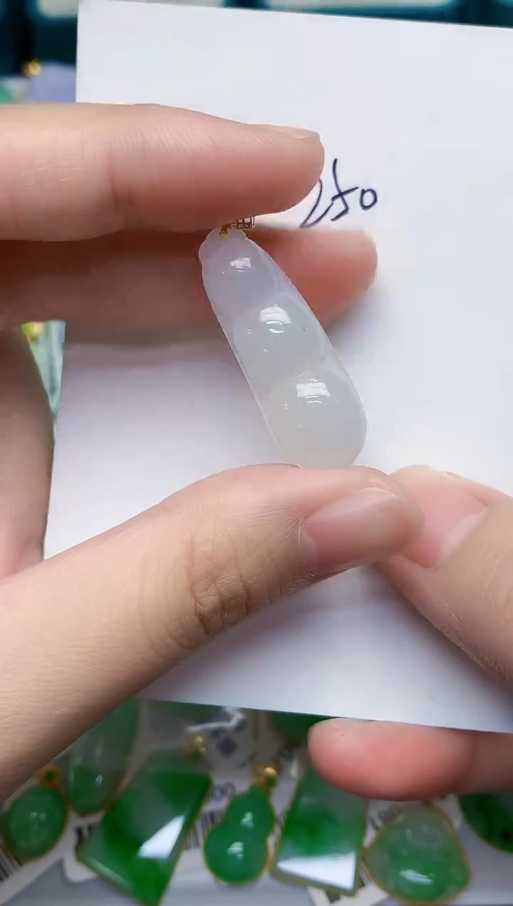 【闪购商品】翡翠颈饰18K金镶嵌000000000