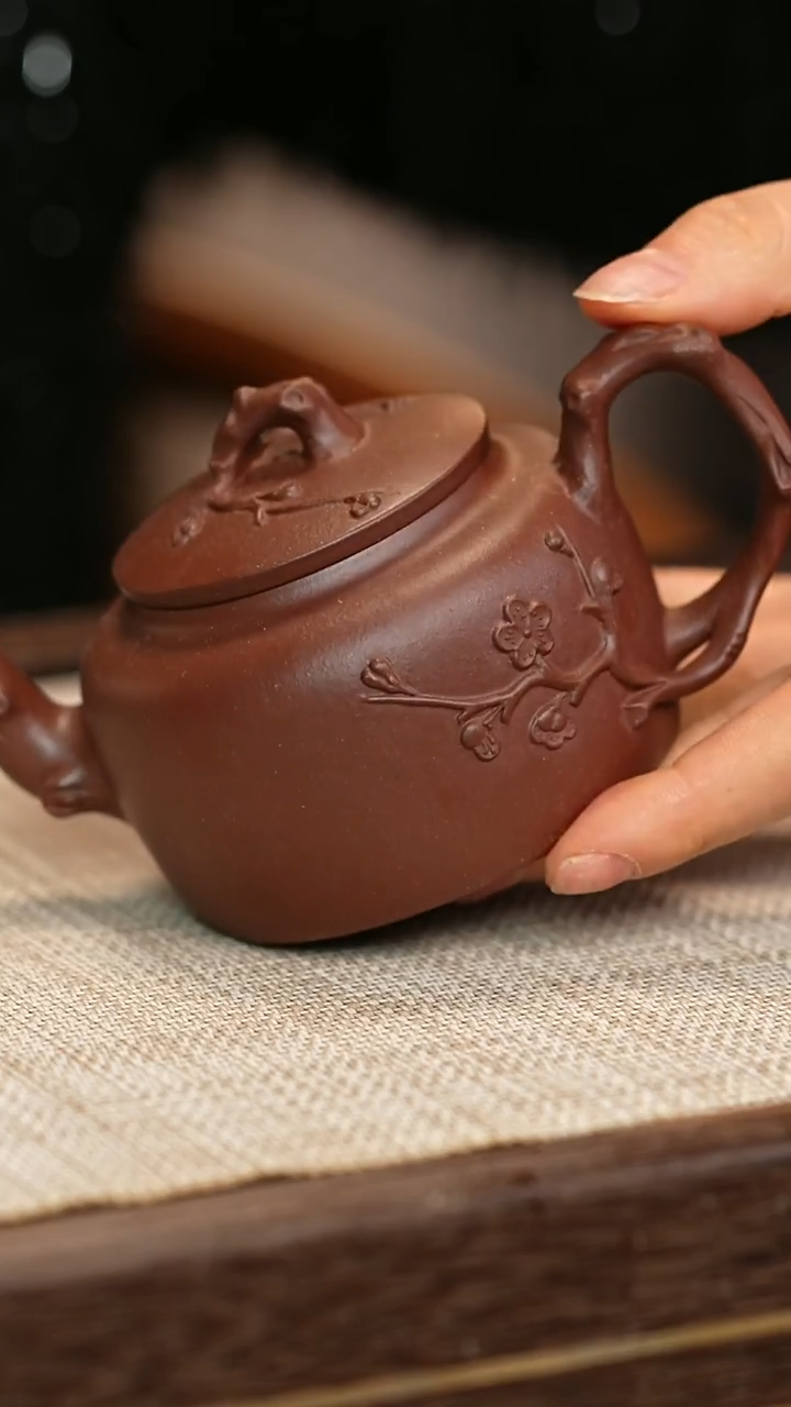 茶壶紫砂云根料 暗香180cc