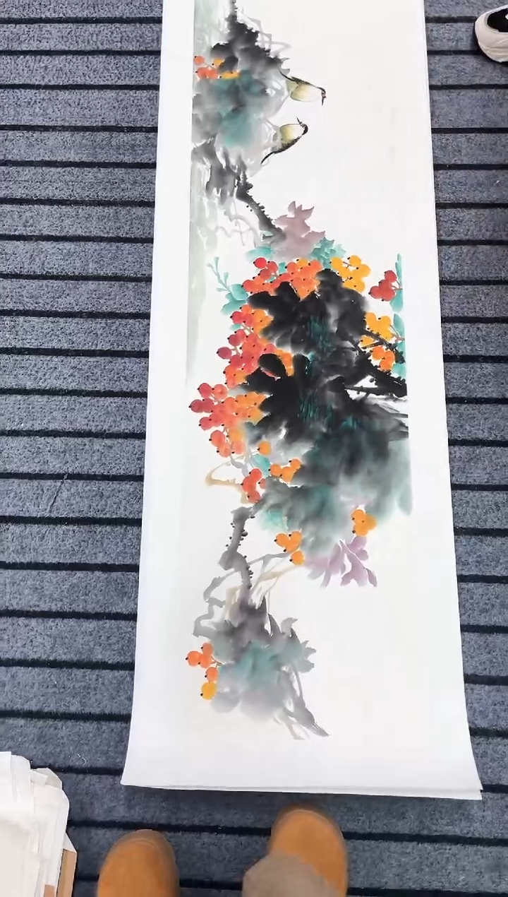 精品国画花鸟作品