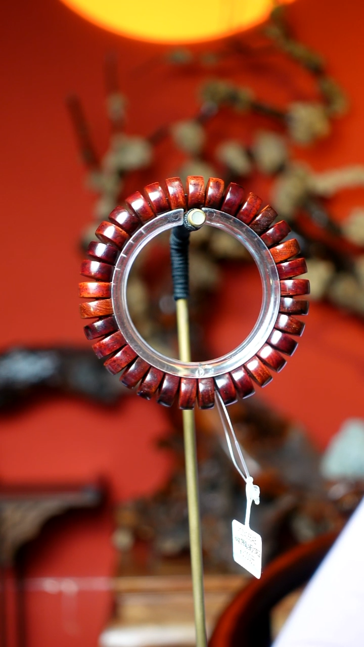 木  本降真香红降花梨公高货药片手串 25g