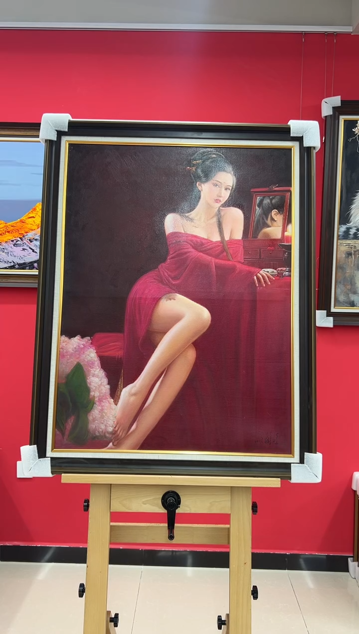 【闪购商品】绘画梁静-75*100-油画作品