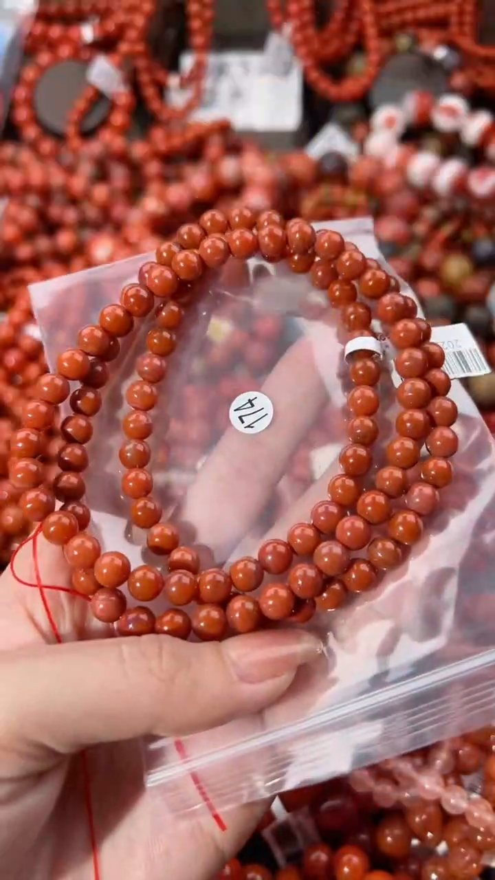 【闪购商品】南红玛瑙手串未镶嵌7