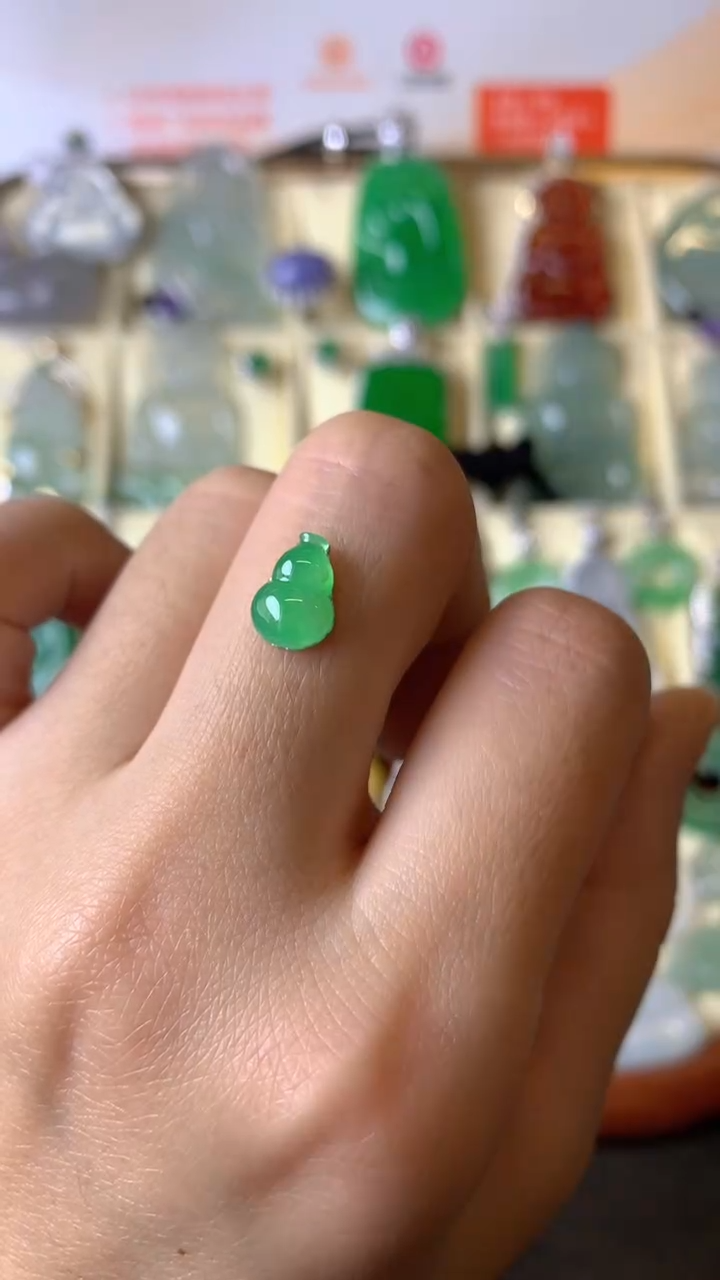 【闪购商品】定制翡翠未镶嵌1裸玉（客户意向镶嵌）