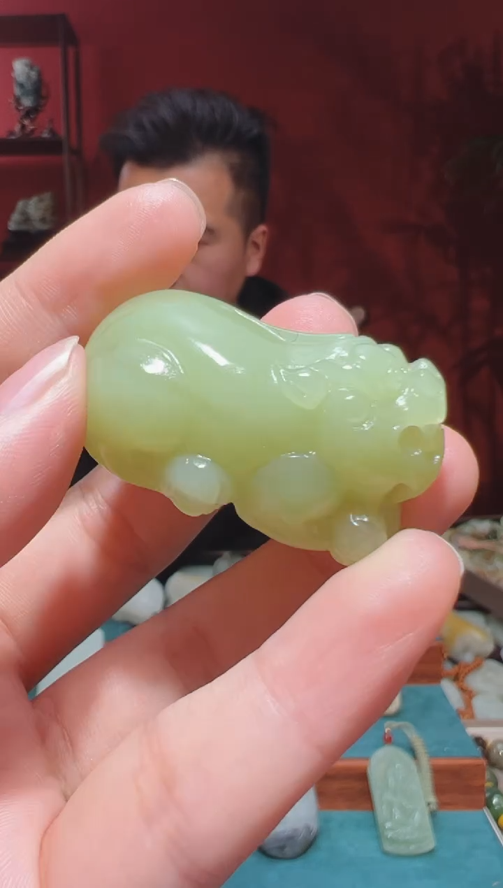 【闪购商品】和田玉吊坠(不含链)未镶嵌1