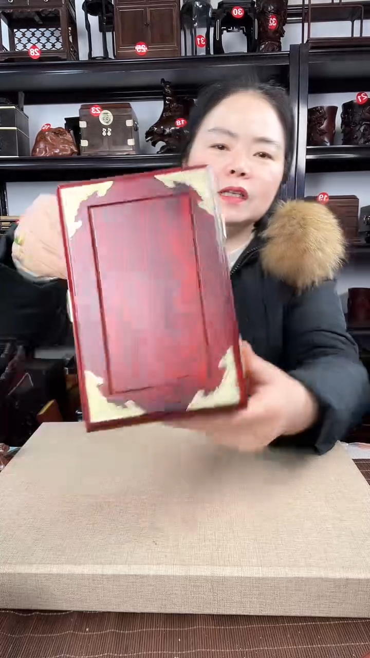 【闪购商品】木790瑕疵老李红木工艺品